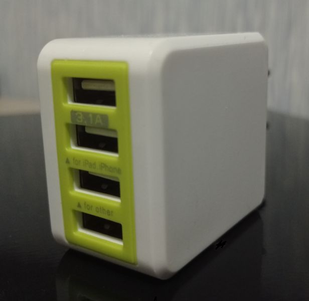 Картинка Зарядное устройство для Original 3.1 A USBx4 KeKe-F6C