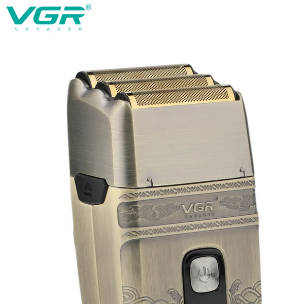 Картинка Профессиональная электробритва Шейвер VGR V-335 Shaver с тремя ножевыми блоками
