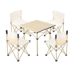 Картинка Набор складной мебели DMT для туризма, кемпинга и отдыха, стол и 4 стула