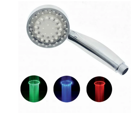 Світлодіодна насадка на душ LED SHOWER 3 colour