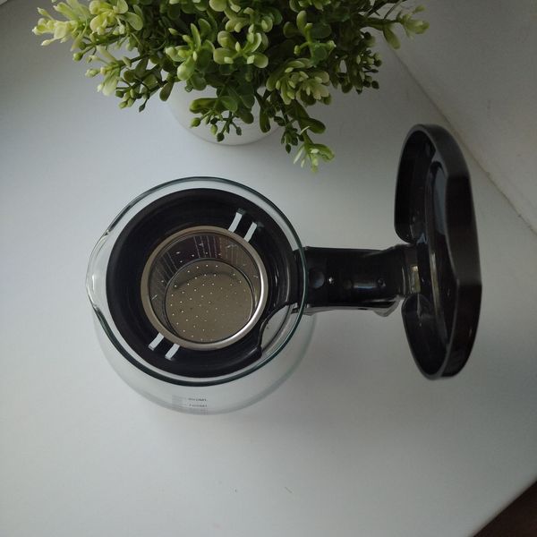 Заварочный чайник стеклянный LookBuy 900мл с ситом