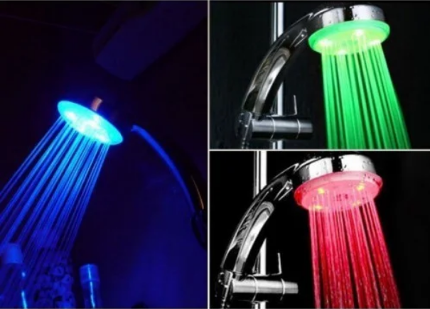 Зображення Світлодіодна насадка на душ LED SHOWER