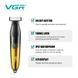 Фотографія Професійна електробритва VGR V-339S GOLD, 4 насадки Shaver