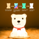 Фотография Силиконовый ночник Собачка с сенсорным управлением 7 цветов