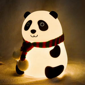 Зображення Силіконовий нічник панда з сенсорним управлінням