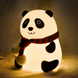 Фотография Силиконовый ночник Панда с сенсорным управлением 7 цветов