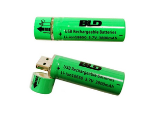 Картинка Батарейка BATTERY USB 18650 С USB Зарядкой