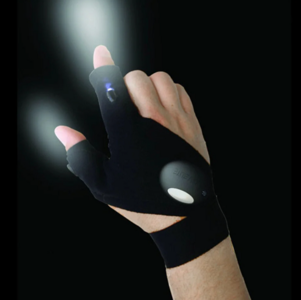 Картинка Перчатка-фонарик Glovelite LED Hand-Free Light 