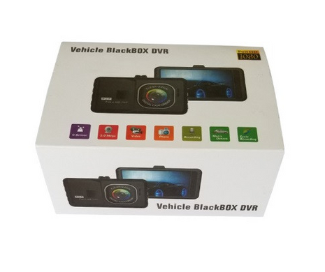 Автомобильный видеорегистратор DVR GRX-320, Черный