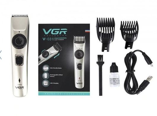 Картинка  Профессиональная машинка для стрижки волос VGR V-031