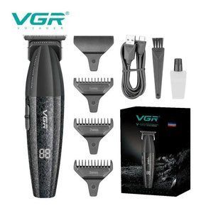 Професійний тример для волосся бороди та вусів VGR V-640T Акумуляторний