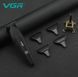 Професійний тример для волосся бороди та вусів VGR V-640T Акумуляторний