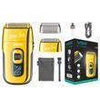 Электробритва аккумуляторная VGR V-332 Shaver с выдвижным триммером, портативная Gold