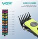 Професійна машинка для стрижки VGR V-880C Тример акумуляторний 11 насадок