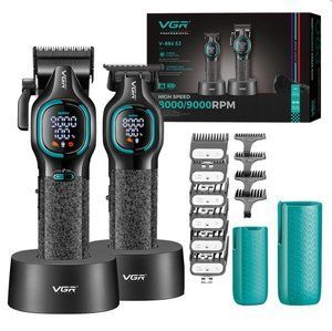 Професійний набір 2в1 VGR V-886 S2 Машинка для стрижки та тример