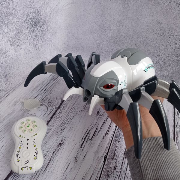 Радіокерована інтерактивна іграшка павук 128А-30, серый