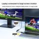 Фотография Адаптер преобразователь конвертер DisplayPort - HDMI для передачи видеосигнала 4К