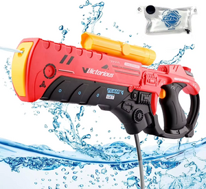 Электрический водяной пистолет "Victorious" аумуляторный 550+1000мл Красный
