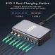Фотографія Блок живлення Type-C зарядний пристрій USB Хаб GaN 600W (600Вт) Швидка Зарядка для ноутбука та телефону PD 140W