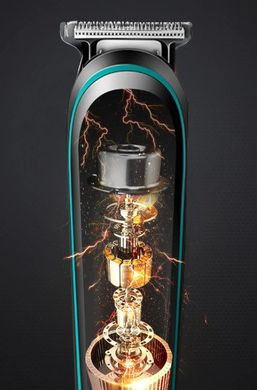 Зображення Машинка для стрижки волосся VGR V-055 акумуляторна з насадками