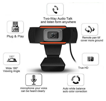 Картинка Веб-камера HD 720p с встроенным микрофоном UTM Webcam