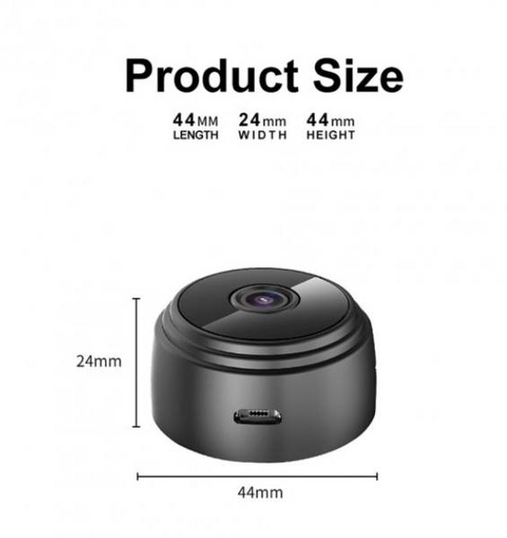 Картинка Беспроводная Wi-Fi HD мини-камера видеонаблюдения A9