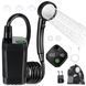 Фотография Портативный аккумуляторный душ для кемпинга Portable shower с цифровым дисплеем