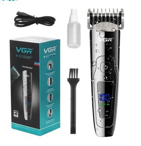 Профессиональная машинка для стрижки волос VGR V-072, Черный