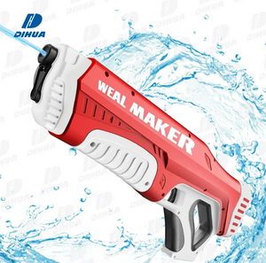 Водный бластер Thunder с автоматическим набором воды аккумуляторный Красный