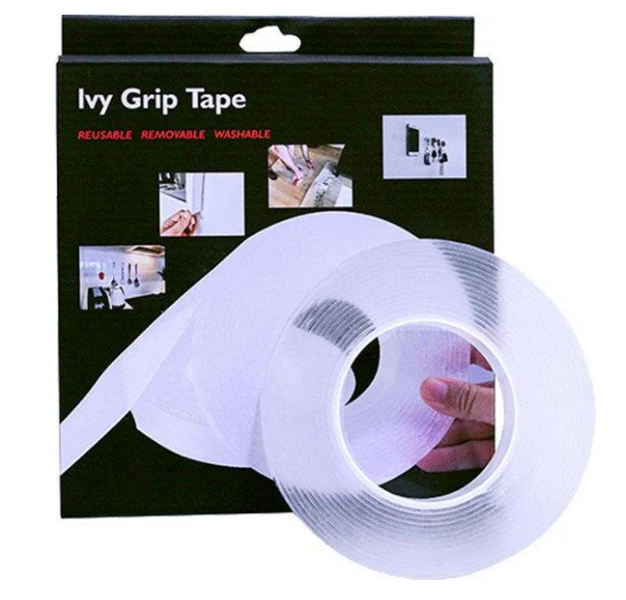 Картинка Двухсторонняя клейка лента Іvy Grip Tape 3 метра