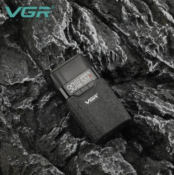 Зображення Професійна електробритва Шейвер VGR V-640S чорний