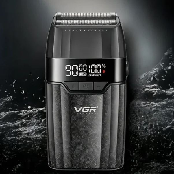 Зображення Професійна електробритва Шейвер VGR V-640S чорний