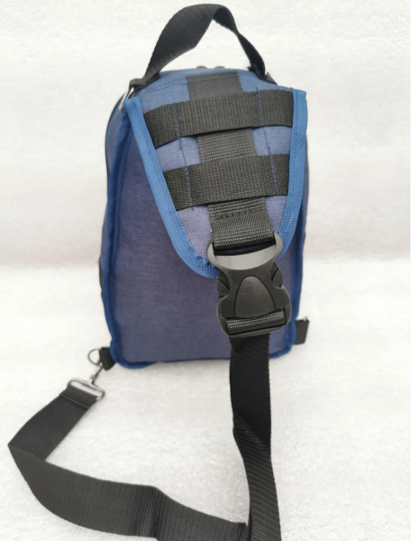 Картинка Тактическая сумка-рюкзак, барсетка на одной лямке Синяя