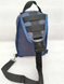 Тактическая сумка-рюкзак, барсетка на одной лямке Синяя