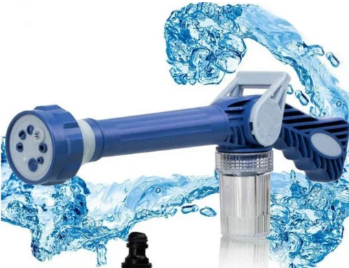 Зображення Розпилювач води насадка на шланг водомет з відсіком для миючих засобів Ez Jet Water Cannon
