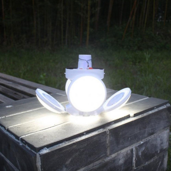 Зображення Кемпінговий ліхтар лампа на сонячній батареї м'яч