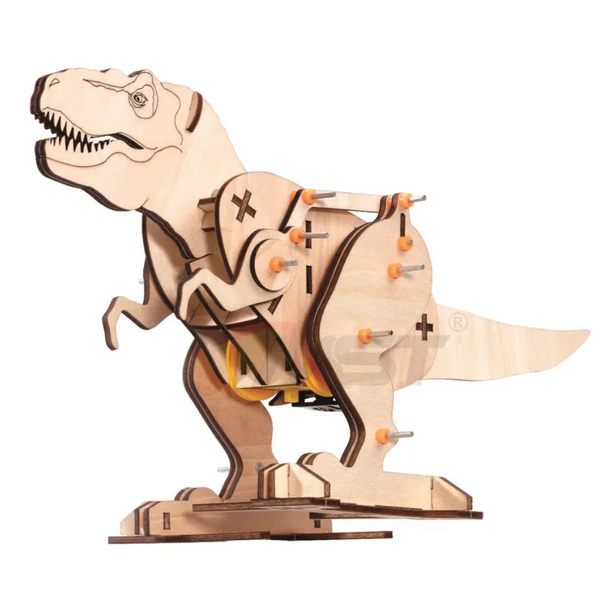 Механический 3D головоломка пазл Динозавр Tyrannosaurus DIY