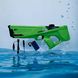 Водяний бластер Акула Watergun з автоматичним набором води Зелений