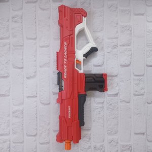 Електричний водяний пістолет дитячий Combat Water Gun Червоний