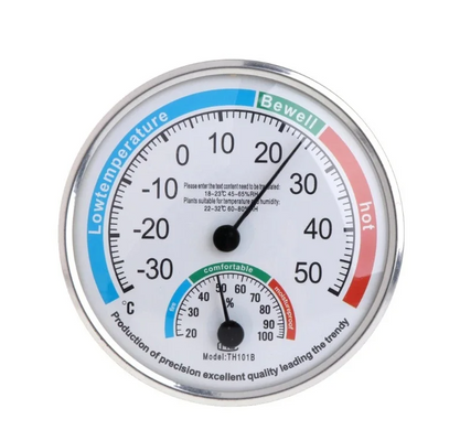 Зображення Кімнатний термометр з гігрометром