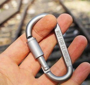 Зображення Алюмінієвий карабін D-Ring