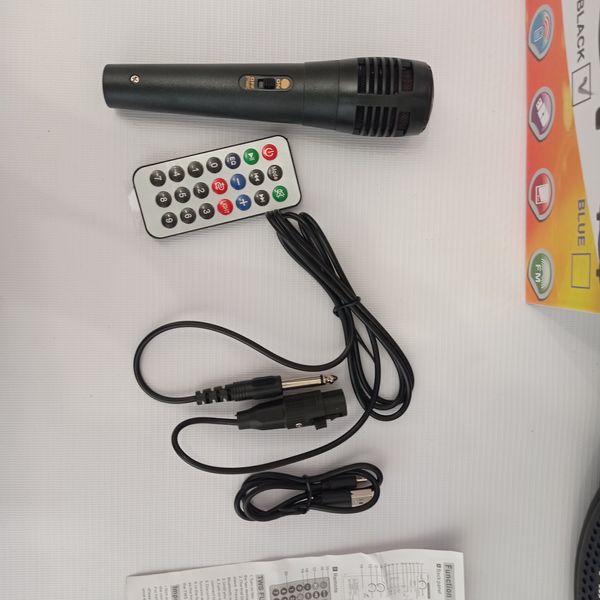Зображення Портативна бездротова колонка Bluetooth із мікрофоном Kimiso KS-M1