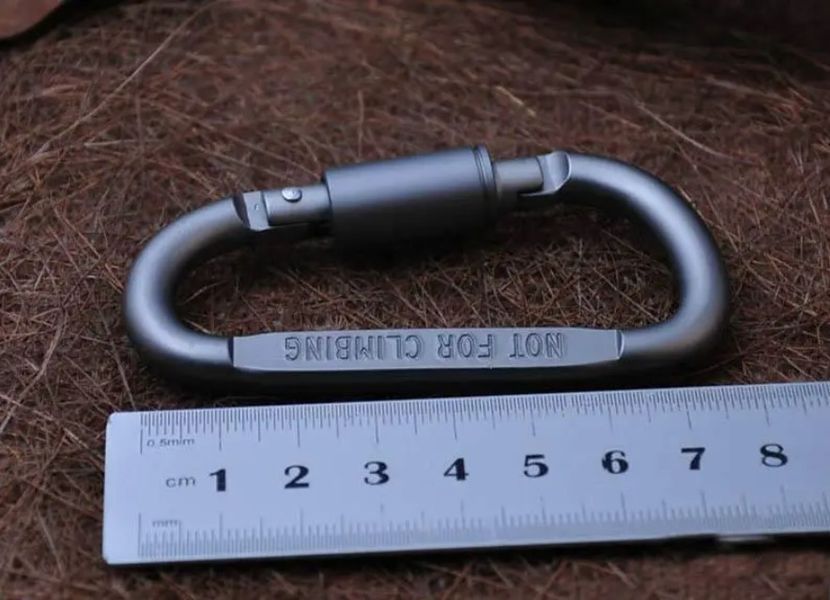 Зображення Алюмінієвий карабін D-Ring