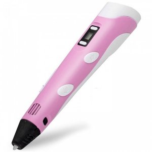 3D Ручка PEN-2 з LCD-дисплеєм, Рожевий