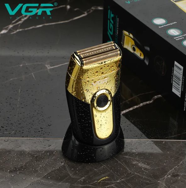 Картинка Профессиональная электробритва VGR V-383 Finale Shaver с подставкой
