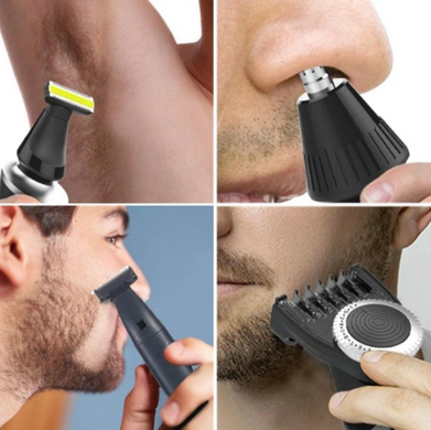 Електробритва чоловіча VGR V-043 + тример для носа і вух